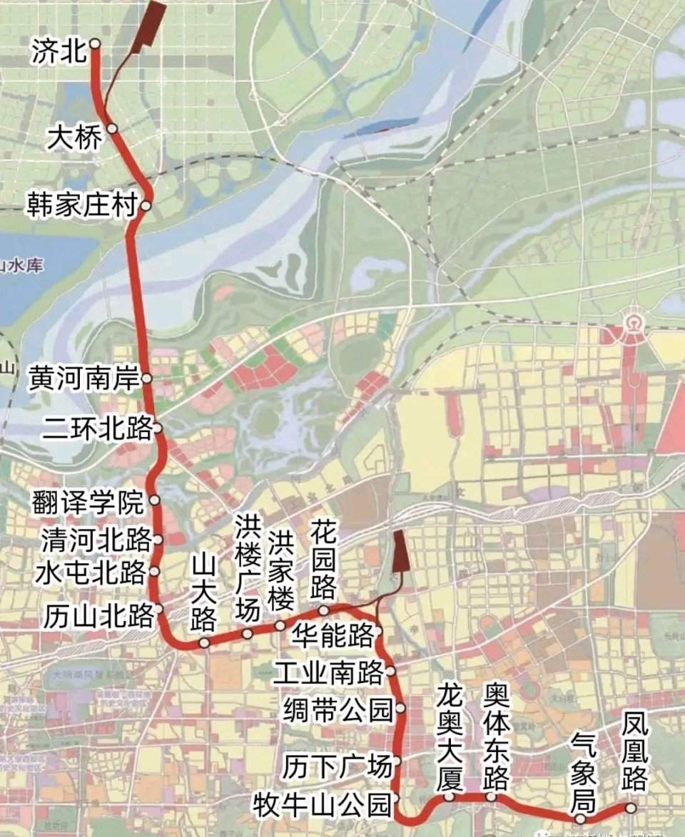 一路穿山过河，山东第一条穿越黄河的地铁济南7号线渐行渐近