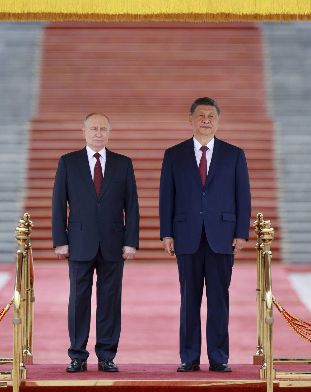 习近平同俄罗斯总统普京会谈