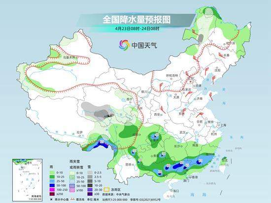 冷空气活跃!南方强降雨持续 北方大风沙尘降温轮流来袭