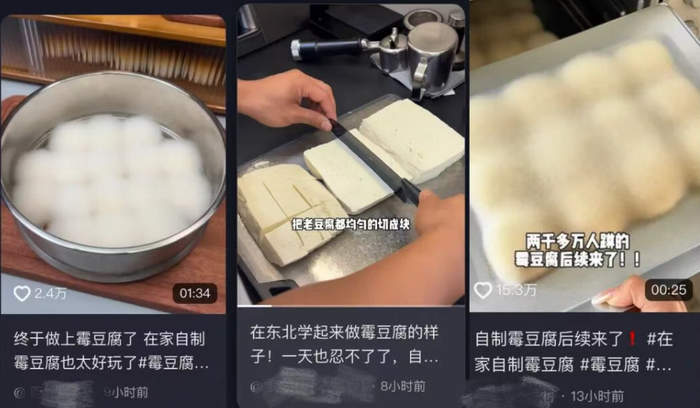 自制霉豆腐视频在网络走红 医生：存在健康风险