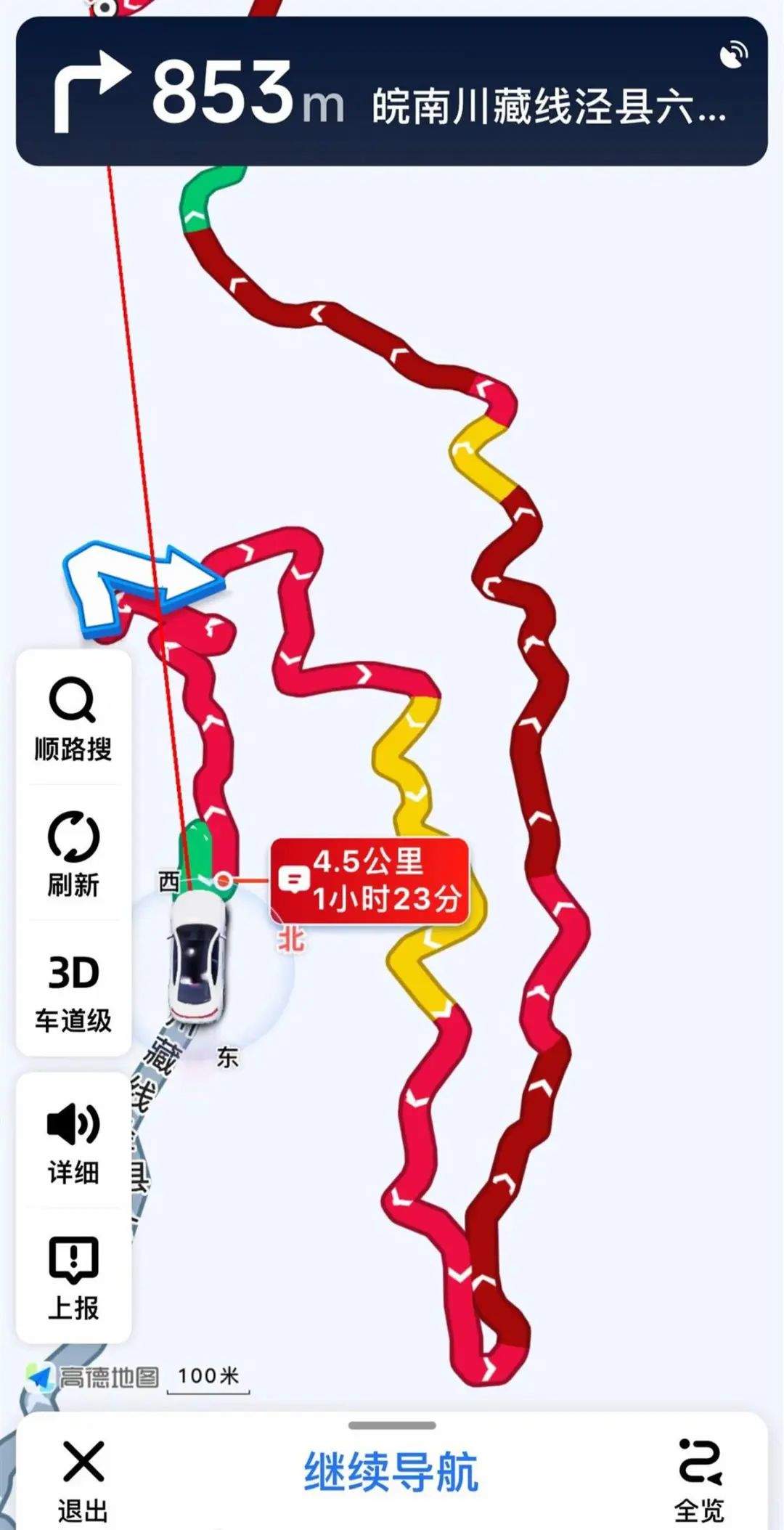 9米长林肯车开到“皖南川藏线”被指责添堵,交警:假期一般不许它上山,应是钻了空子