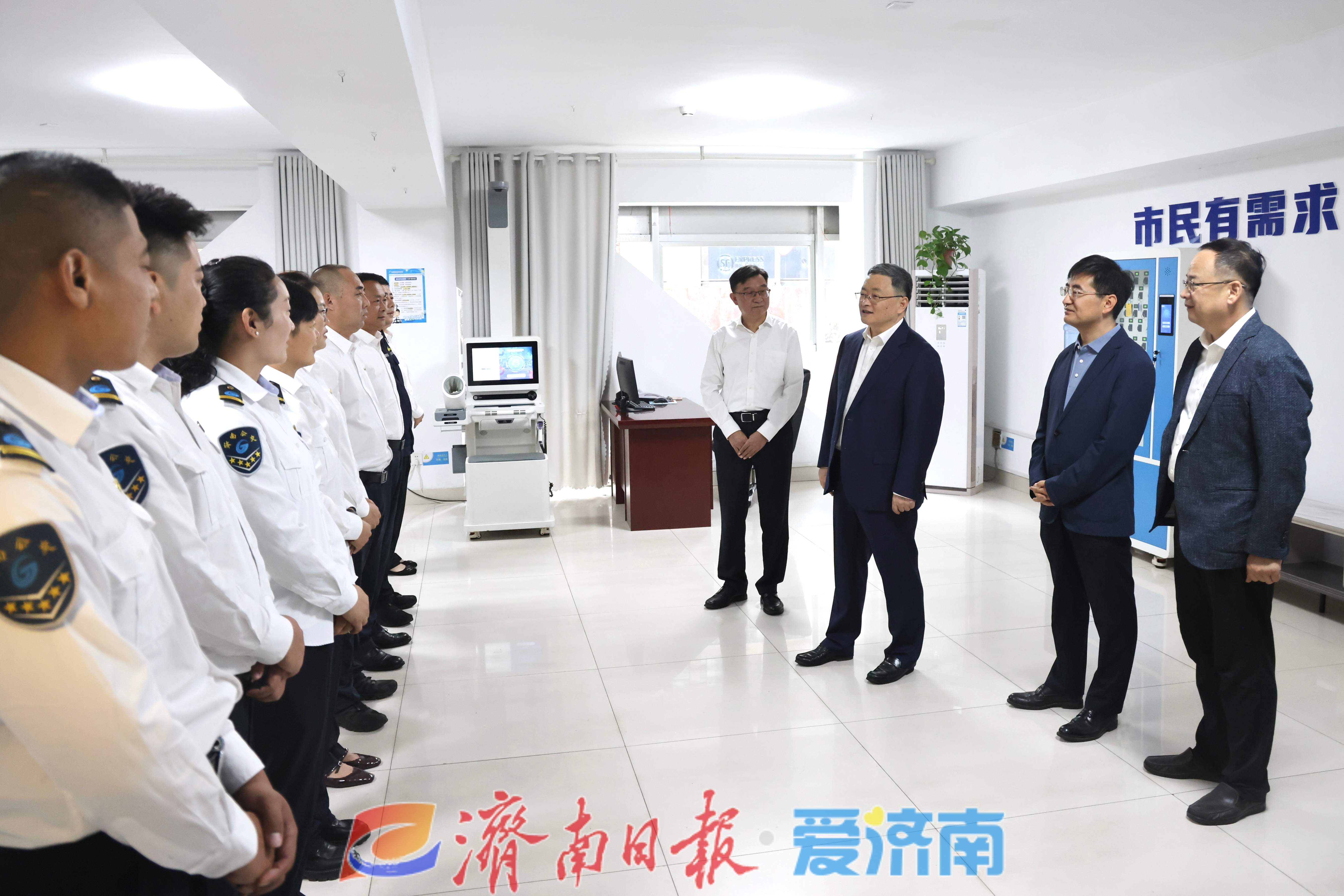于海田调研督导节日市场供应和安全生产工作时强调：细化服务举措 守牢安全底线 确保全市人民欢乐平安祥和过节