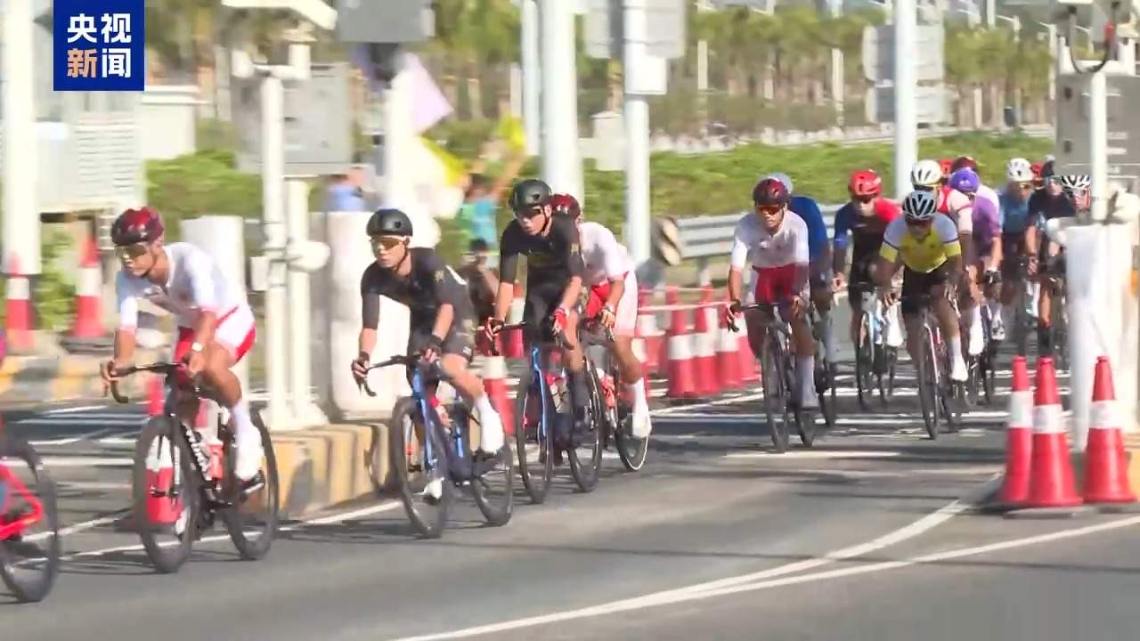 一赛跨三地 全运会公路自行车赛展现粤港澳大湾区互联互通