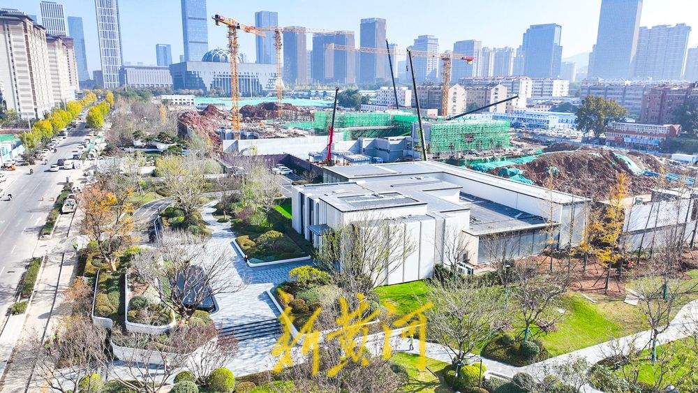 济南文博西片区焕新颜,姚家新村原址崛起现代化社区