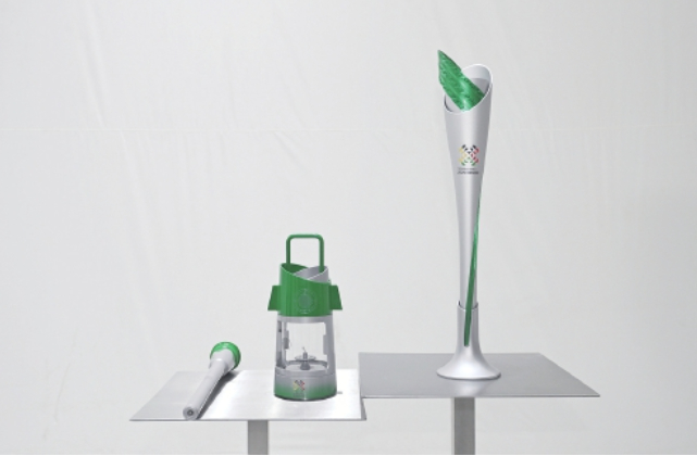 成都世运会火炬传递装置亮相