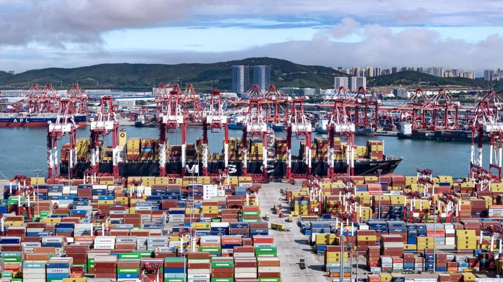 刷新生产纪录17项、生产高效68项!山东港口假期再创佳绩