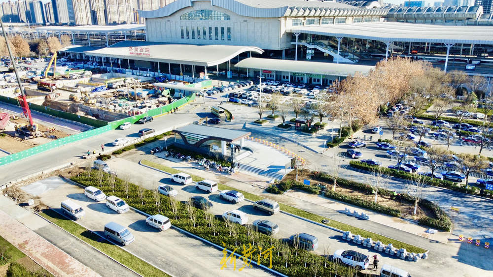 济南地铁4号线“牵手”济南西站 出入口距高铁站不足百米