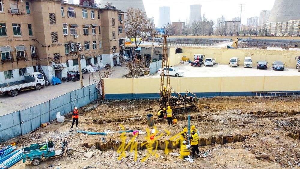 济南奥体西路北延开启下穿黄东联络线施工