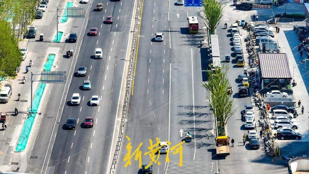 济南地铁6号线七里河站口道路“缝合” 工业南路快车道恢复双向奔赴