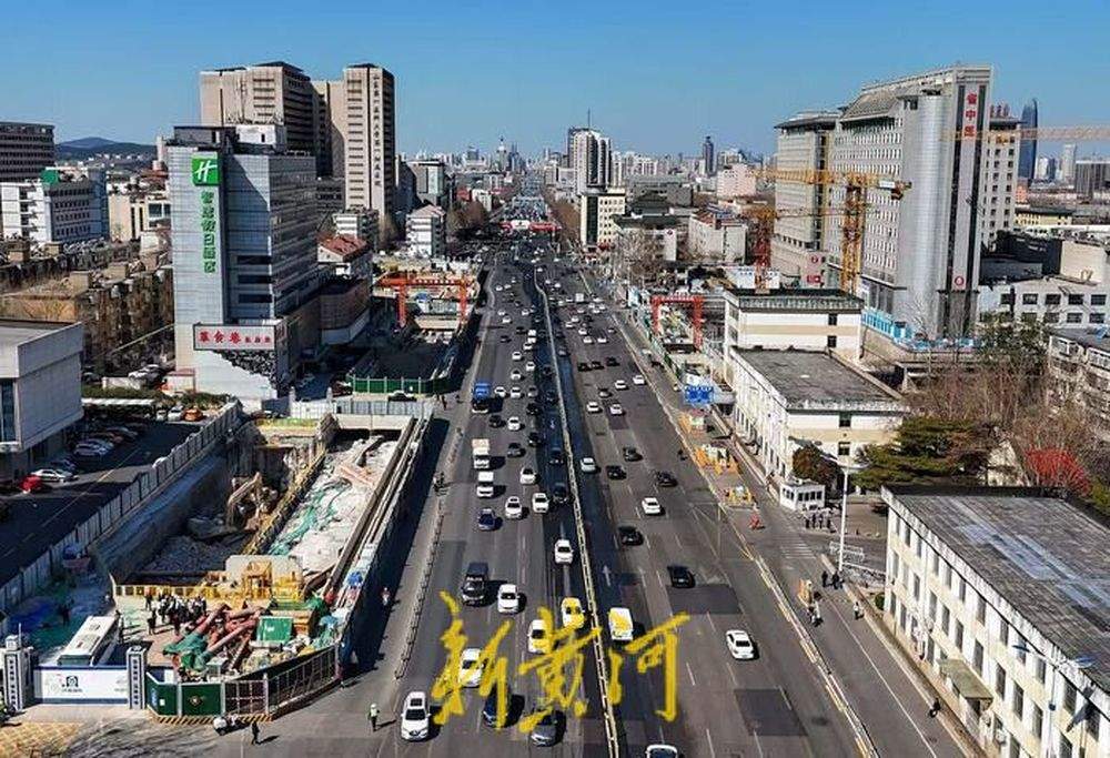 打通3250余米“地下通道”！济南轨道交通4号线过经十路通道计划8月全部贯通