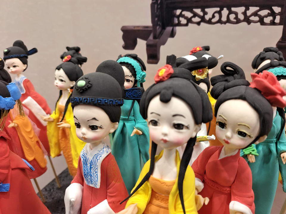 题材新颖、惟妙惟肖！第八届中国非遗博览会上济南面塑很吸睛