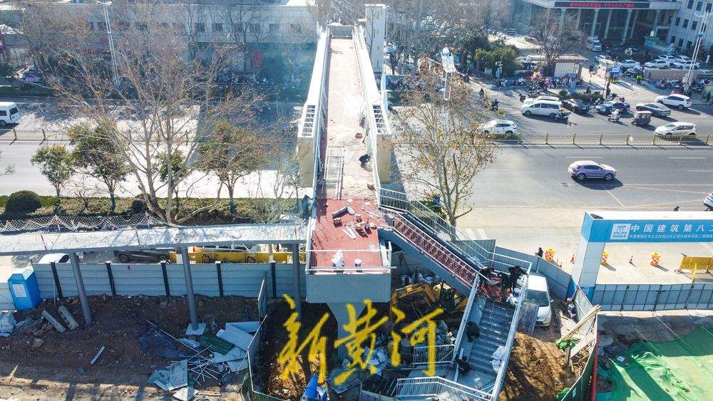 济南这座过街天桥改造升级,将成为连接公园的“空中纽带”