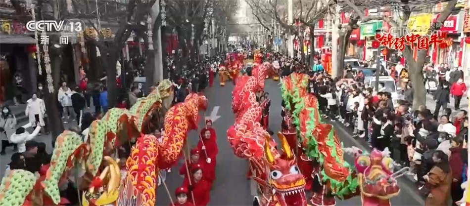 锣鼓喧天闹新春 民俗活动年味浓