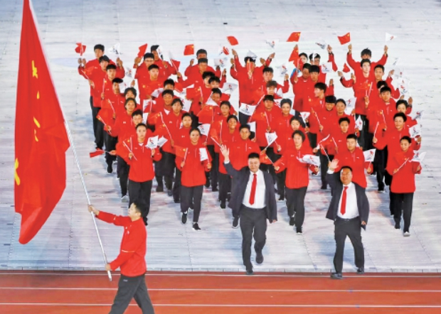 红色沂蒙，精彩省运！山东省第二十六届运动会在临沂开幕