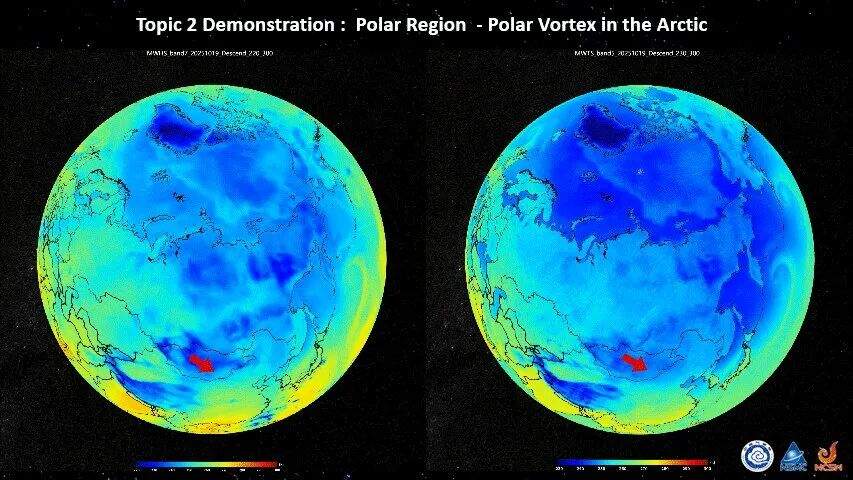 覆盖大气、极地与空间天气 风云三号H星首套图发布