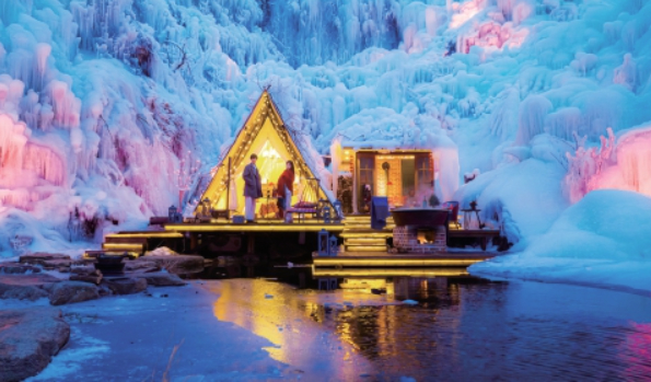 冬季游泉城：一半是冰雪，一半是泉水