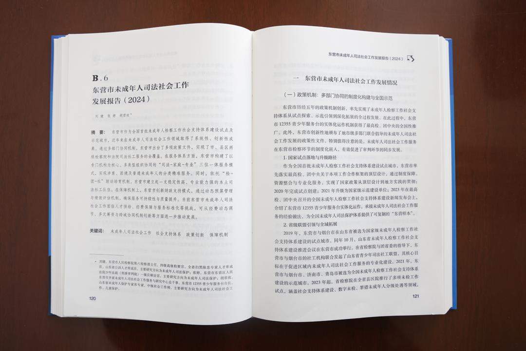 全国未成年人司法社会工作有了“东营模式”