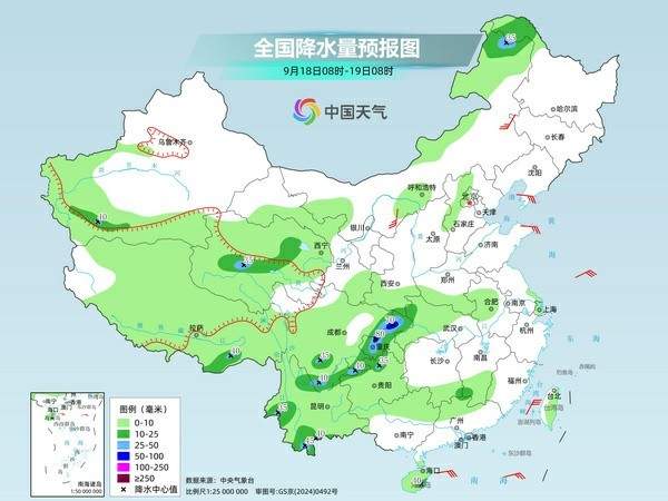 四川重庆湖北等地较强降雨持续 周末北方将迎降温