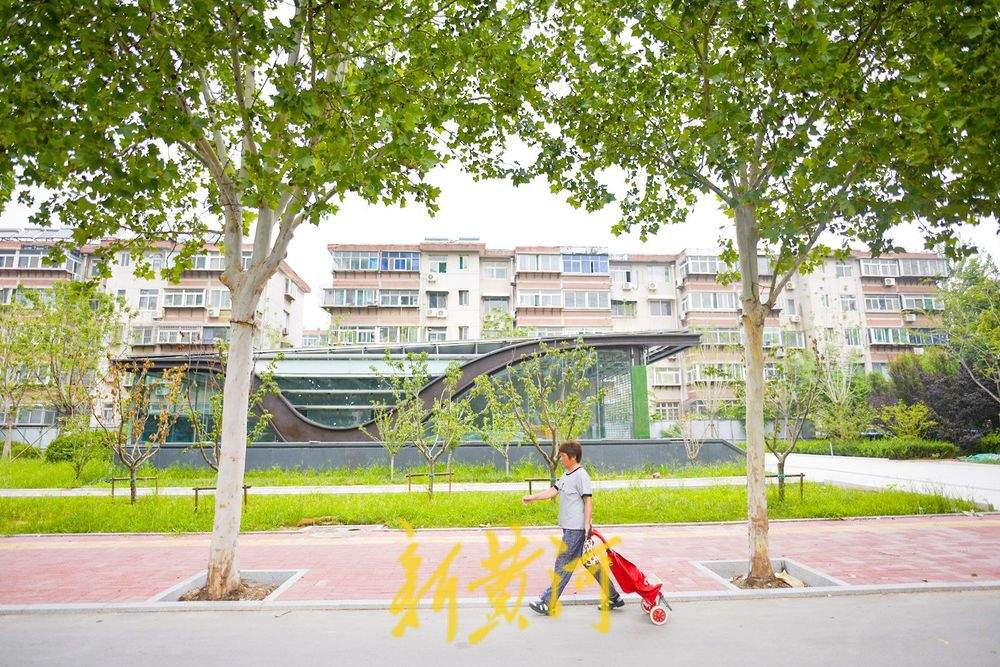 地铁施工围挡拆除 “还路透绿”建新景