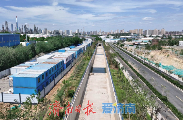 项目强省会｜济南龙脊河治理工程河道主体全线贯通