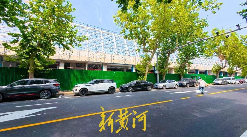 槐苑文化体育公园周边道路焕新升级
