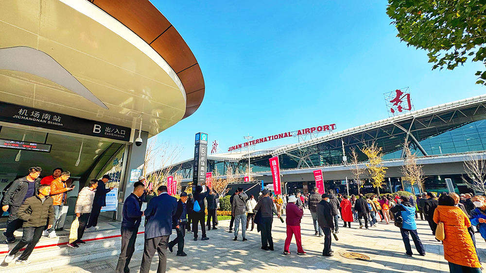 坐地铁赶飞机，济南地铁3号线让出行更有“性价比”