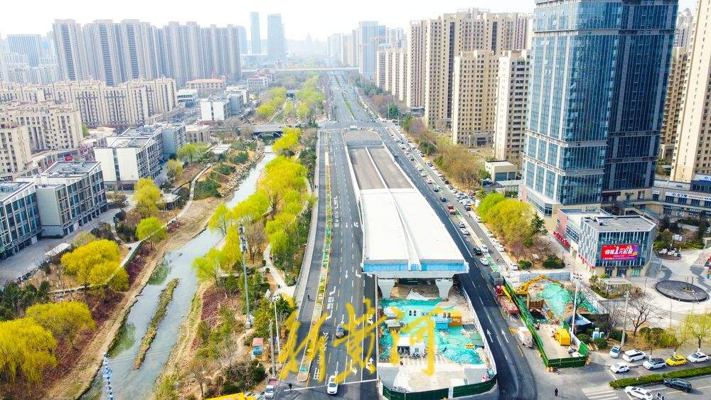 济南腊山河西路北延项目迎新进展