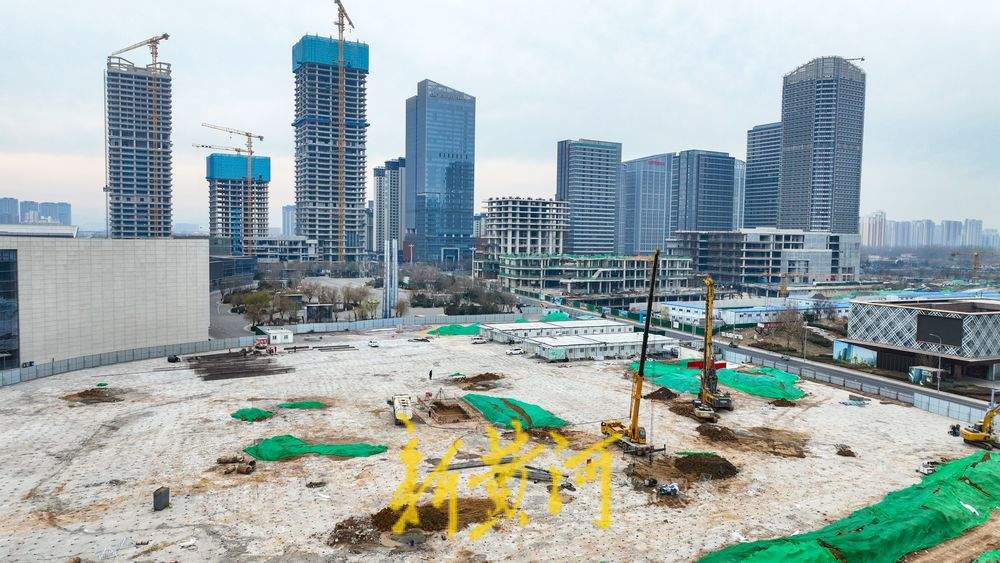 山东国际会展中心二期迎新进展，部分施工已启动