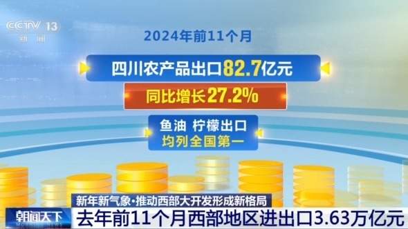 运抵直通、钢铁驼队、空中丝路……新举措推动西部大开发形成新格局