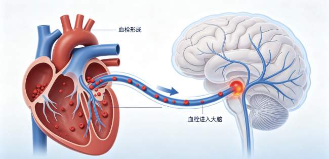 房颤为什么会引发脑梗？科学防治避开致命隐患