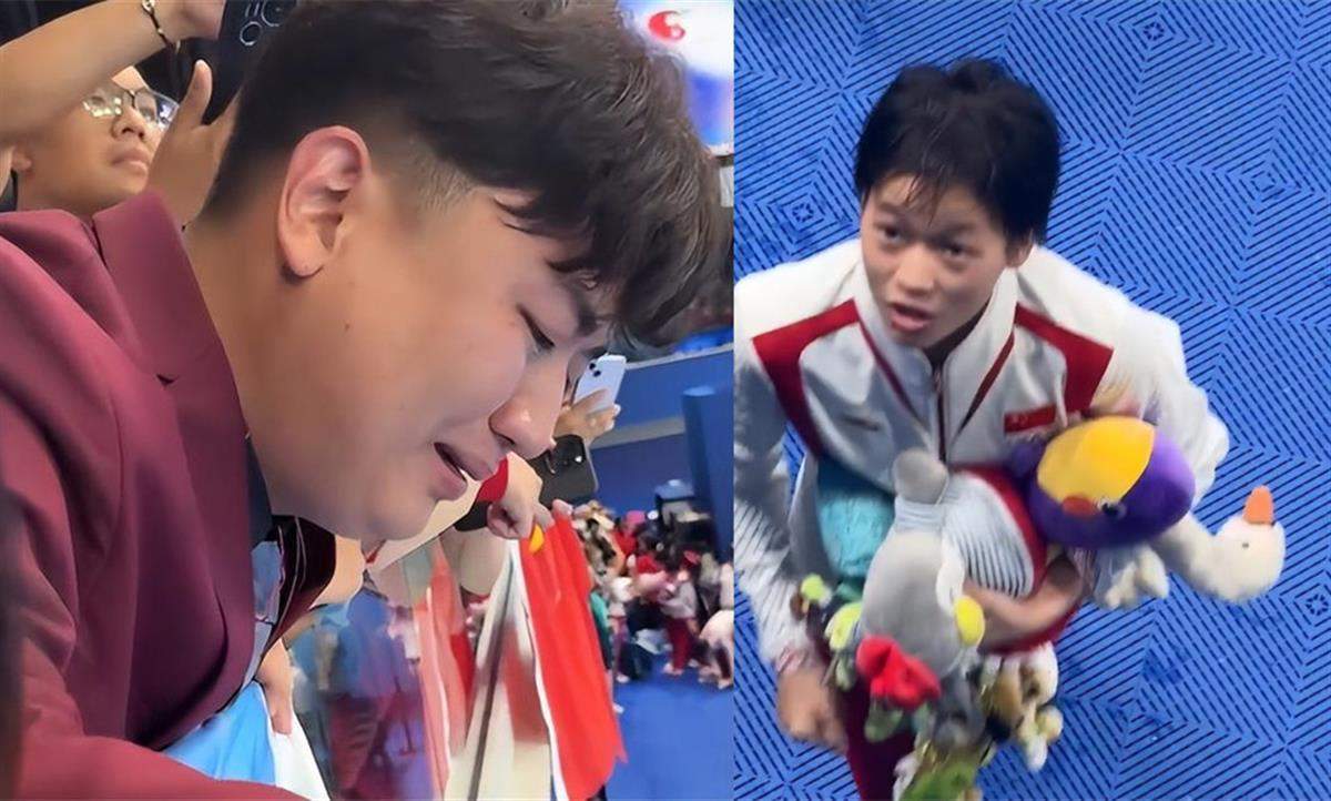 暖心 全红婵安慰哥哥别哭了 尊重每一份平凡的努力