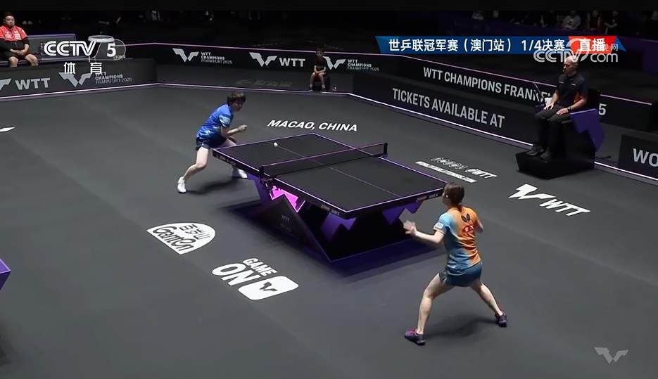 蒯曼4-1战胜大藤沙月 晋级WTT澳门冠军赛四强