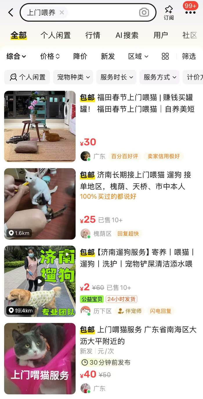 春节宠物经济火爆：美容、寄养一窝难求，上门喂养悄然兴起