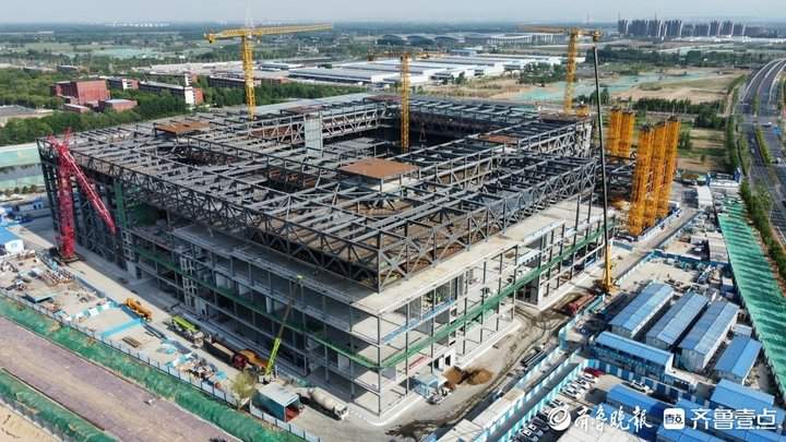 打造“平行世界”，济南起步区又一新地标2025年5月底竣工