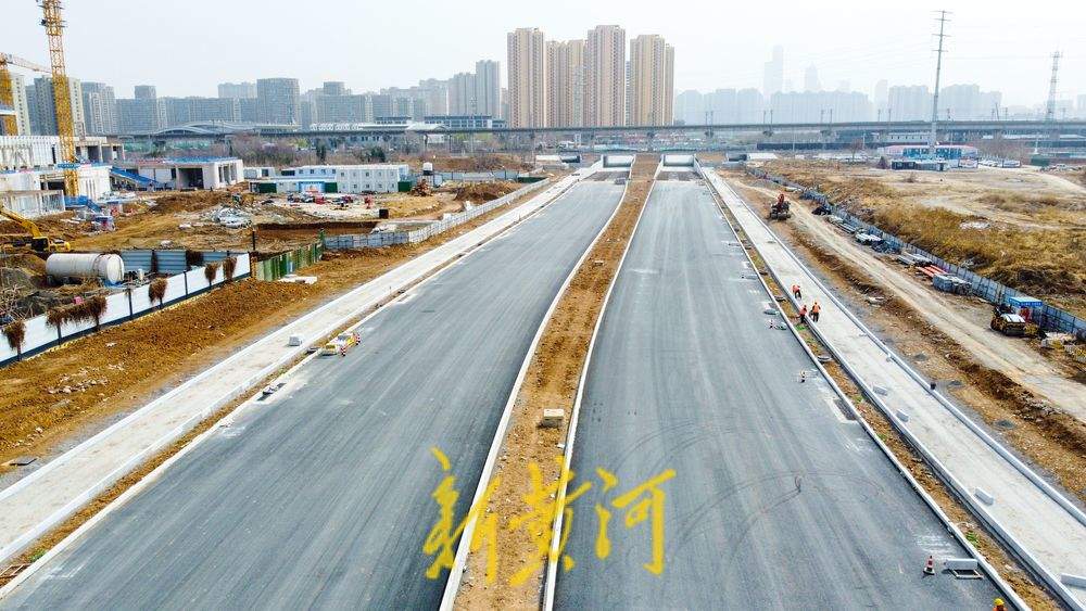 济南奥体西路北延开启下穿黄东联络线施工
