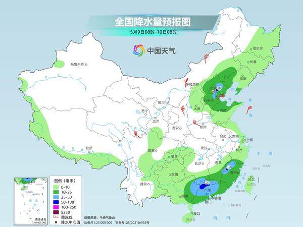 全国降水增多增强 北方多地风沙降温来袭