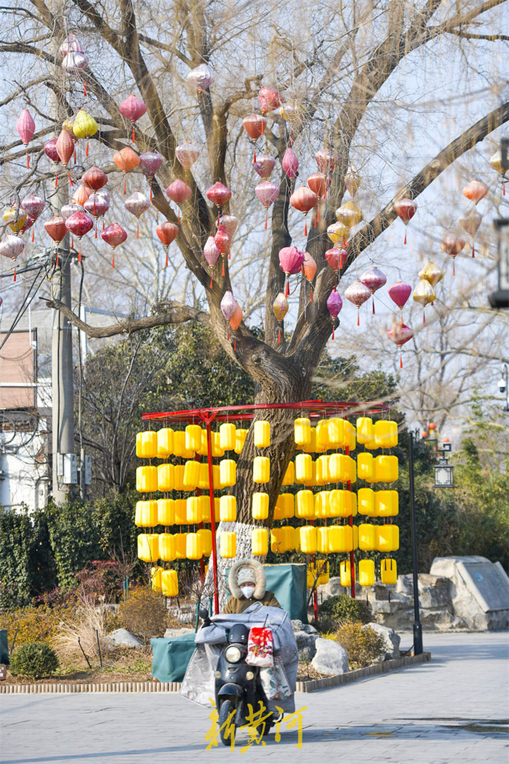 明府城新春焕彩，老街装扮一新迎游客