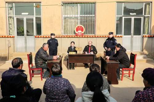 巡回法庭来到家门口 莱芜区法院羊里法庭为群众提供便捷诉讼服务