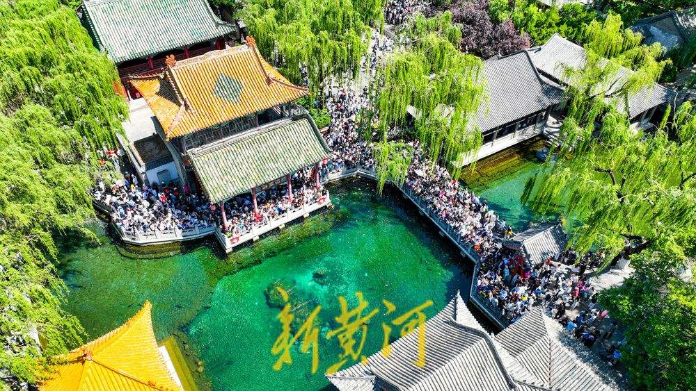一年四季 泉在济南｜魅力满格人气爆棚，趵突泉景区实行单向通行